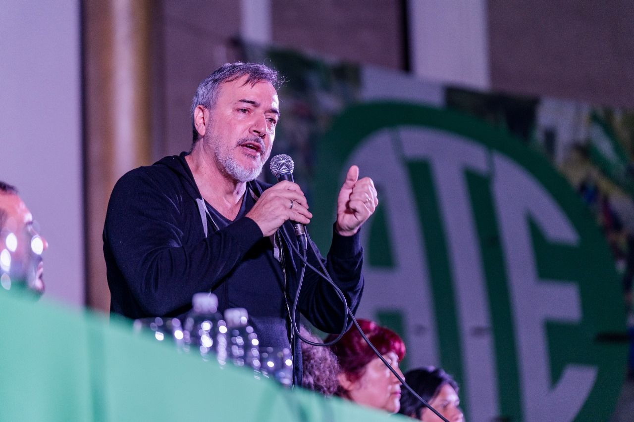 Aguiar reaccionó a las declaraciones del vocero presidencial. Foto prensa ATE