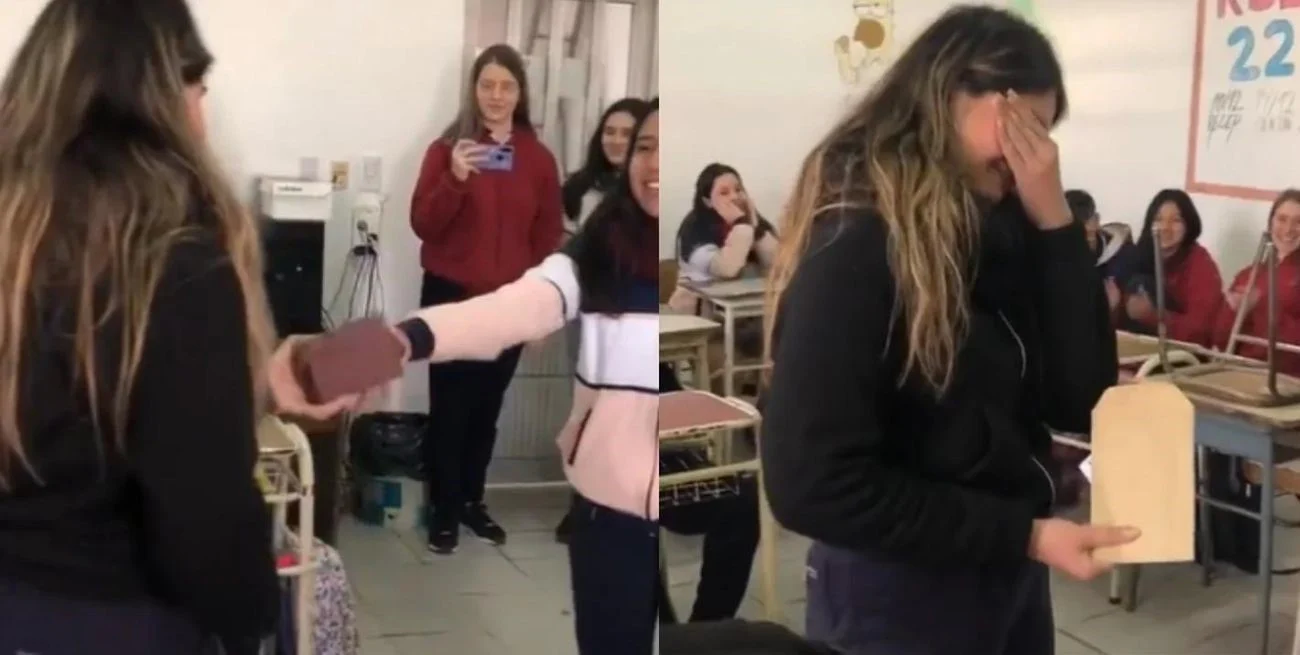 No podía pagar el viaje de egresados