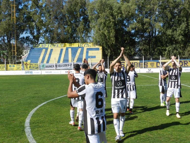 Cipolletti se llevó un punto de San Luis y sigue sin caer en esta instancia. Foto: gentileza Leonardo Sánchez