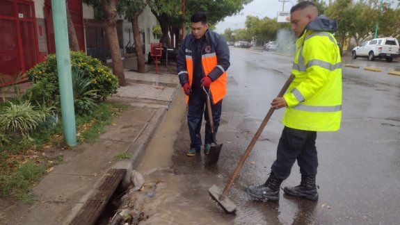 Llegó la lluvia a Cipolletti y ¿se viene la nieve?