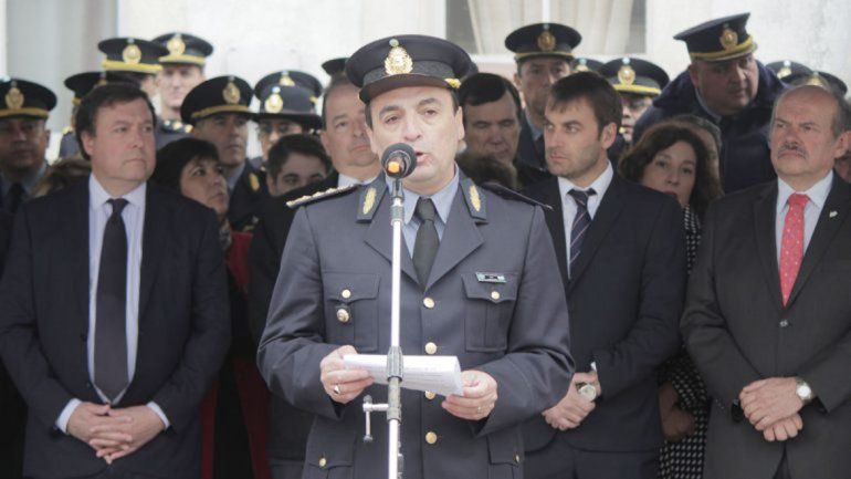 Ayer asumió Daniel Jara como nuevo subjefe de la Policía rionegrina.