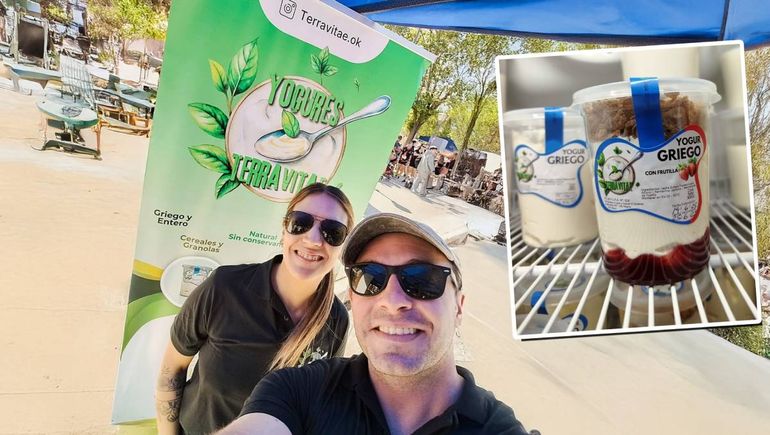 Se tiraron a la pileta con los yogures naturales y la pegaron: Queremos llegar a todo el país