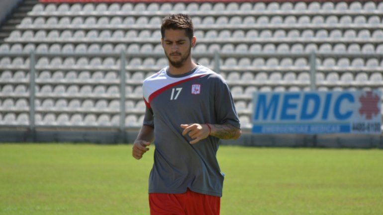 Perales con la ilusión intacta de ser parte del partido ante River por la Copa.
