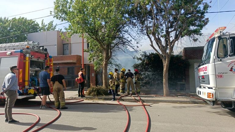 Las muertes fueron producto de un incendio de vivienda. Foto gentileza: Miguel Ángel Parra.