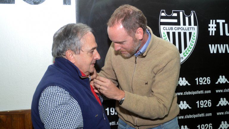 Rapazzo Cesio se convirtió anoche en el nuevo presidente de Cipolletti.