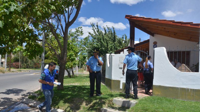 La entradera fue en una vivienda de calle La Pampa al 1800
