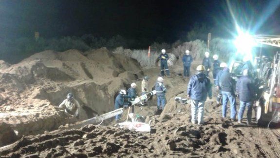 Finalizaron las reparaciones en el gasoducto Cordillerano 