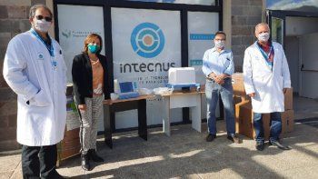 carreras entrego dos respiradores a la fundacion intecnus 