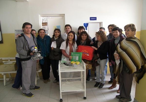 Aporte solidario para el Hospital de Fernández Oro
