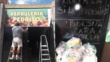 pedrito, la verduleria que ayuda a los mas necesitados