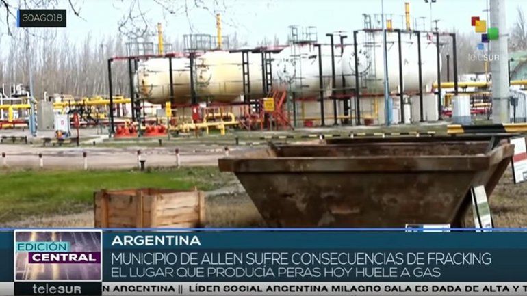 El polémico informe de Telesur sobre el fracking en Allen