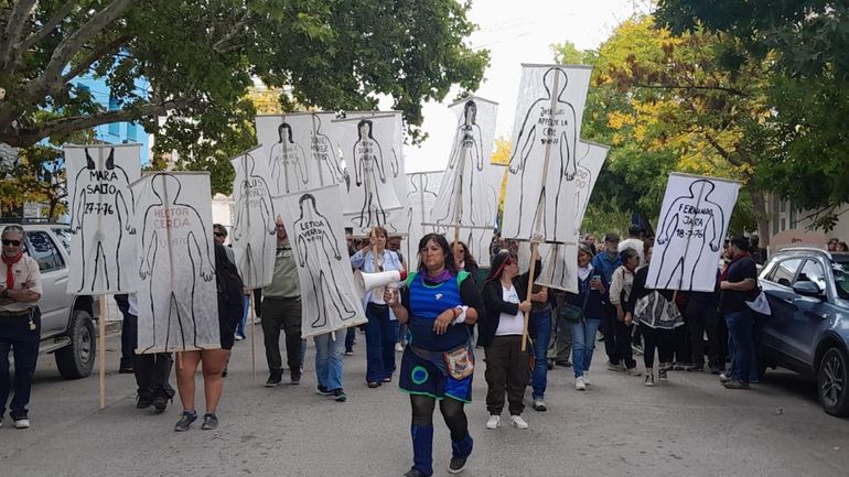 Cipolletti se movilizó este martes 24 de marzo, a 50 años de la dictadura cívico-militar. 