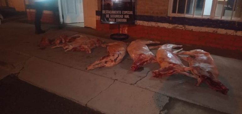 Múltiples decomisos de carne en Paso Córdoba&nbsp;