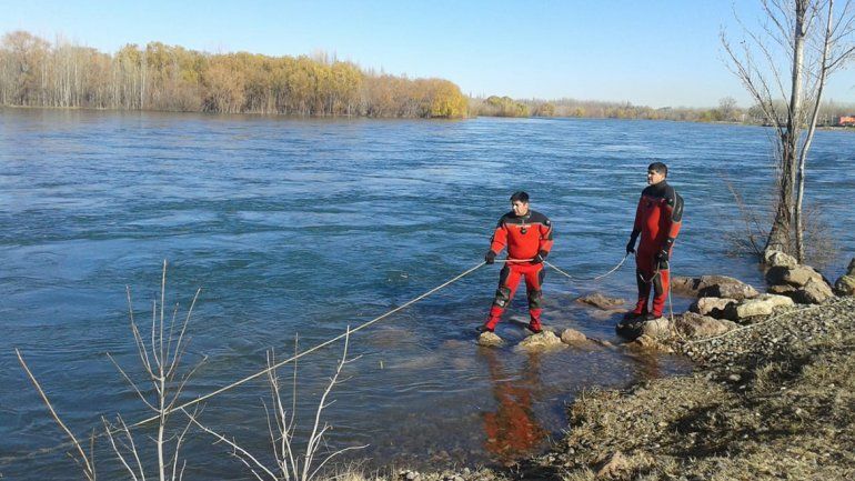 Así buscaban a Claudia Chandías durante los primeros días del operativo de búsqueda.