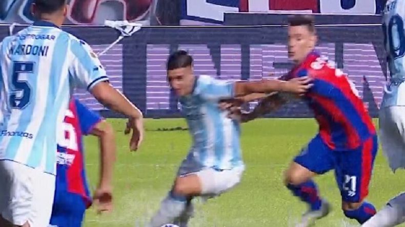 El gol polémico de Braida para San Lorenzo sobre Racing