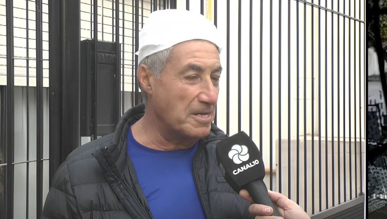 El vecino sufrió heridas en su cabeza y le aplicaron cerca de 20 puntos de sutura.