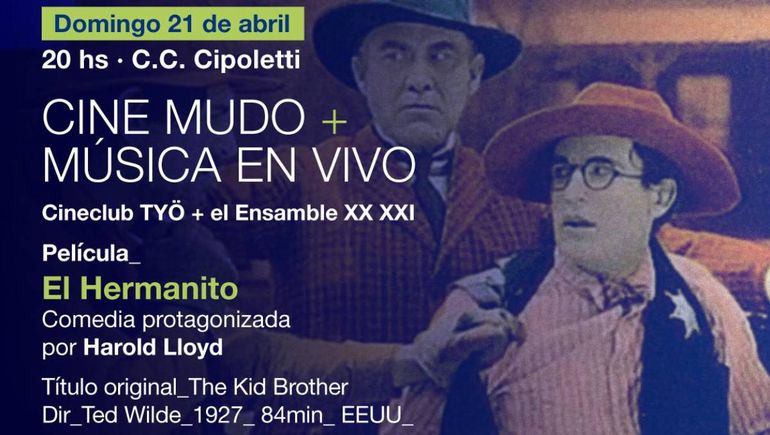 El Complejo Cultural Cipolletti ofrece una experiencia diferente: cine mundo con orquesta en vivo