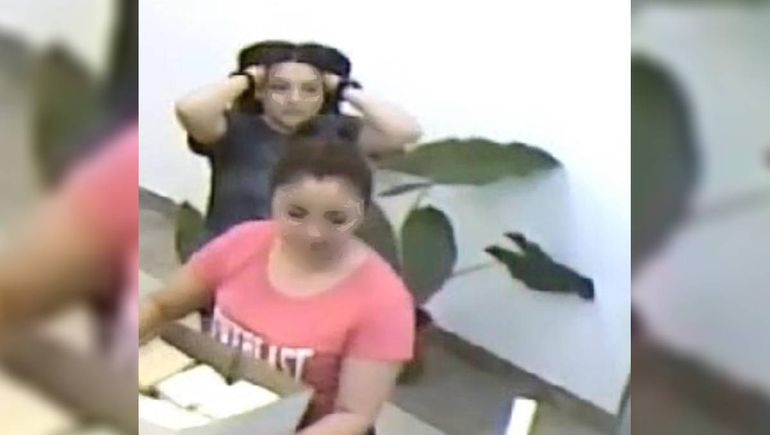 Una de las mujeres se llevó la mercadería y la otra simuló el pago.