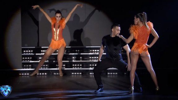 Cinthia Fernández y Nai Awada deslumbraron en la salsa de a tres