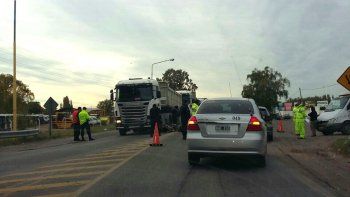 La Ruta 22 fue nuevamente escenario de un accidente de tránsito.