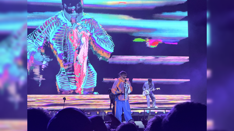 La música urbana terminó siendo uno de los mayores atractivos de la Fiesta Nacional de la Manzana.&nbsp;