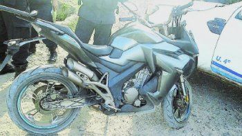 La moto robada en Cipolletti fue restituida a su propietario.