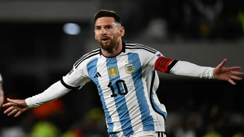 Lionel Messi, la carta de triunfo de la Selección Argentina, que este martes tiene una difícil prueba en la altura de La Paz.