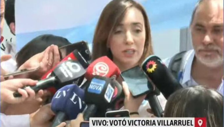 Victoria Villarruel comparó las pintadas por los desaparecidos con el oso Barney