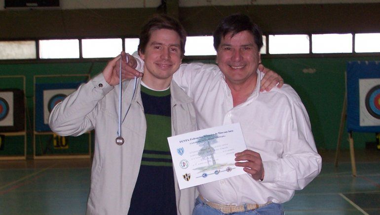 Tragedia de Sol: Juan Carlos Ruiz junto a su hijo Juan Manuel, víctima fatal.