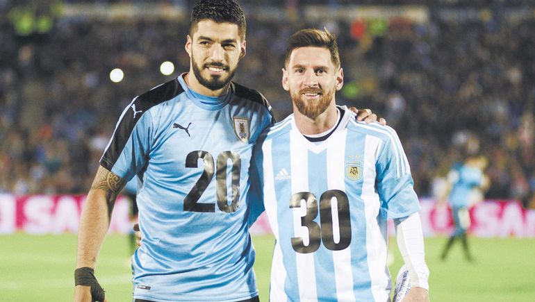 El Mundial 2030 tuvo en Lionel Messi y Luis Suárez a las caras más importantes de la campaña.&nbsp;