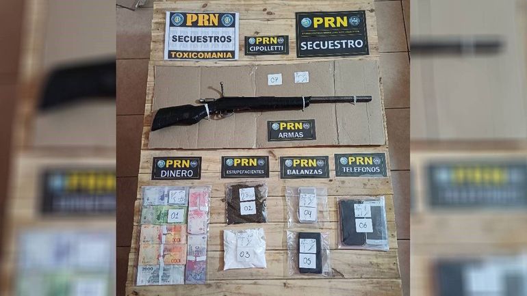 La investigación encabezada por el área de Toxicomanía permitió desarticular un kiosco narco en Cinco Saltos