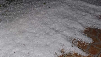cayo granizo en plottier: que paso con la tormenta en neuquen
