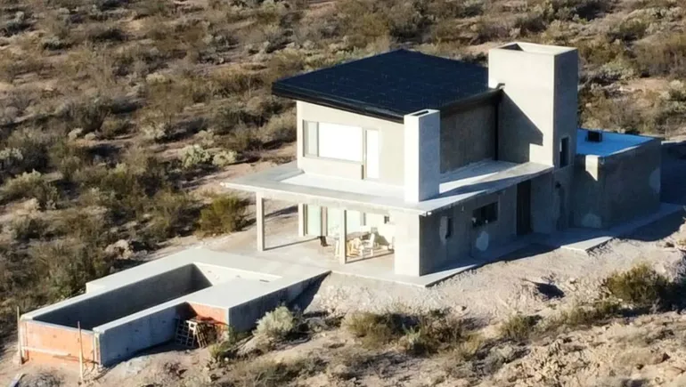Otra imagen de la impactante casa. Otra imagen de la impactante casa.