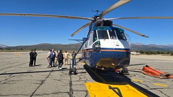 El helicóptero tiene la capacidad de 4.000 litros de agua y el traslado de 19 personas.&nbsp;