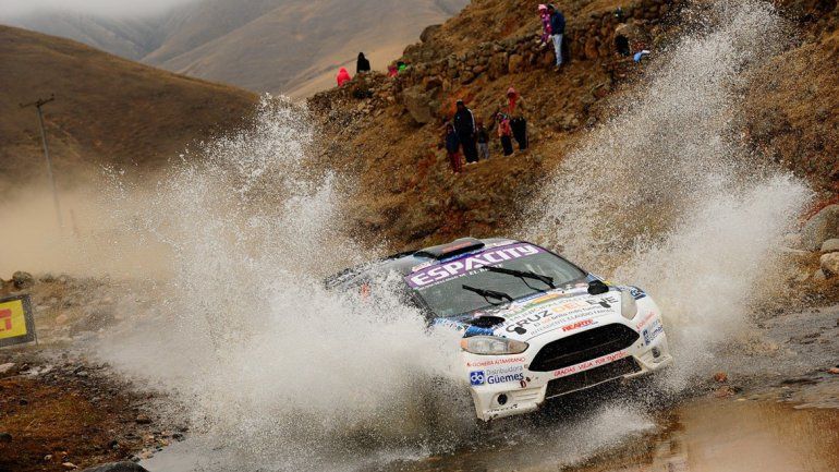 Una postal del rally nacional.