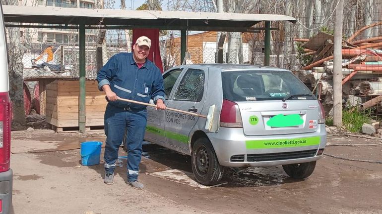 El hombre trabajaba como chofer en una dependencia de la Muni. Dolor por su muerte.