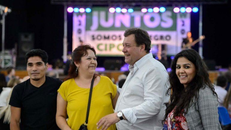 La militancia de Juntos despidió el año con el gobernador