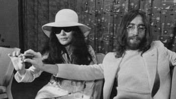 John Lennon y Yoko Ono