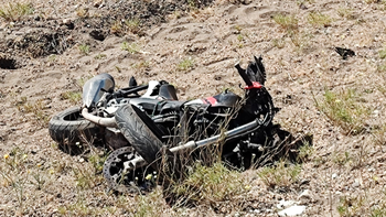 ruta 237: murio el motociclista que protagonizo un multiple choque
