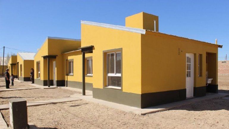 Las casas tienen 60 metros cuadrados cubiertos.
