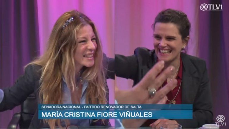 Gisela Barreto festejó en su programa el rechazo al aborto