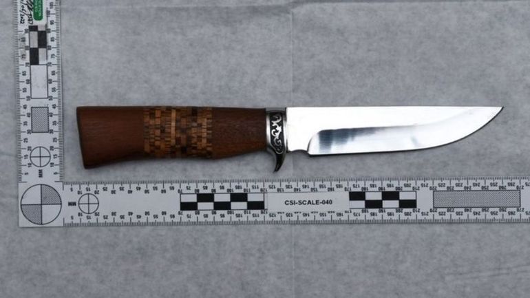 El cuchillo utilizado en el crimen de Brianna Ghey