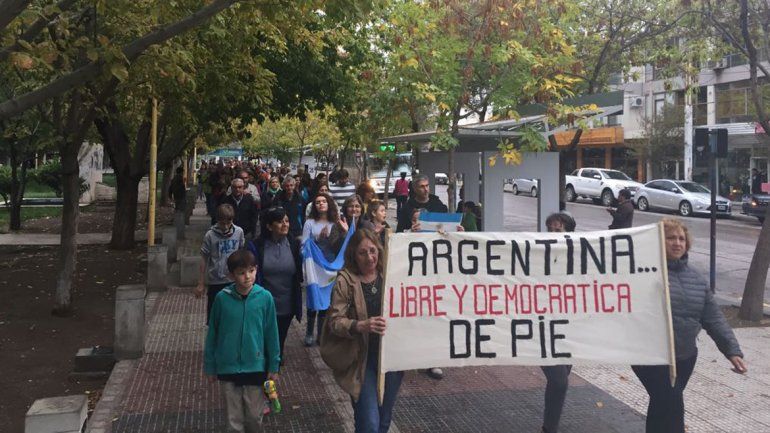 Los cipoleños se sumaron a la convocatoria en apoyo a Macri