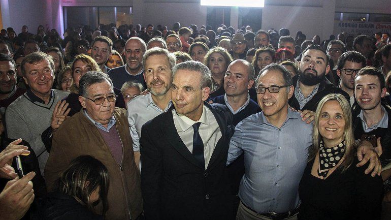 Pichetto encabezó un acto de campaña en Cipolletti