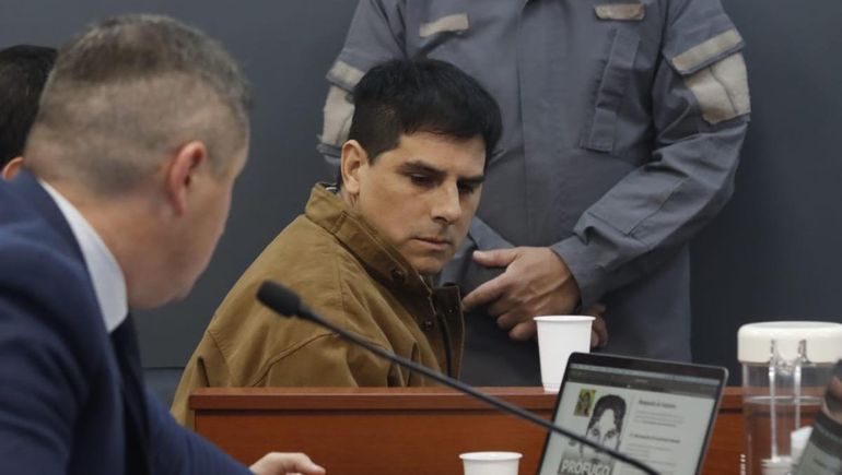 Pablo Parra es el único acusado por el femicidio de Agustina Fernández. Foto: Anahí Cárdena.