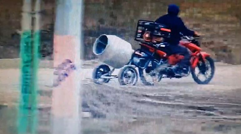Lo atraparon con una moto robada hace más de cuatro años