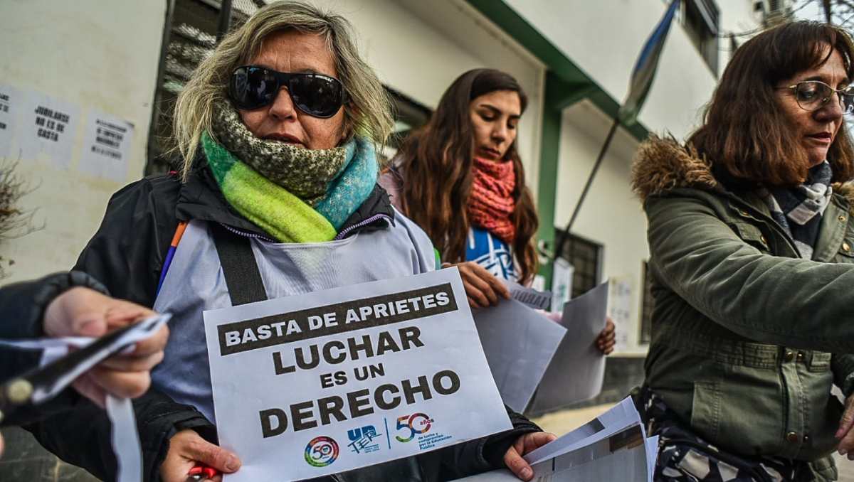 Unter: El gobierno no cumplió con lo escrito en la paritaria y eso es muy grave