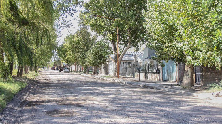 El último robo a una familia del CGT ocurrió sobre calle Confluencia.