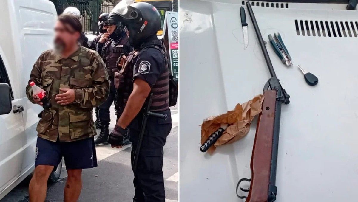 Un neuquino viajó a Buenos Aires con un rifle y amenazó con matar a Cristina Kirchner