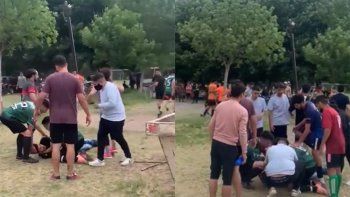 derivaron a neuquen al hombre victima de la salvaje pina 